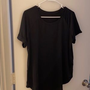 lulu Open Up Tie Back Tee
